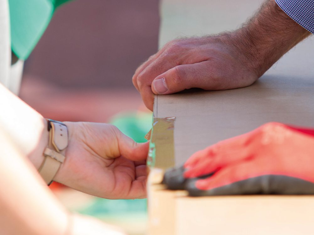 construction en carton